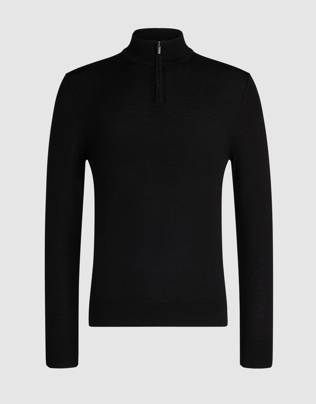 Tarocash - Asher Merino Wool Zip Knit