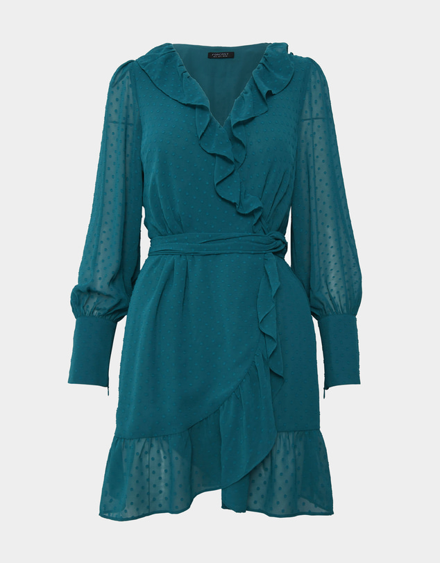 Forcast - Savina Ruffle Mini Dress