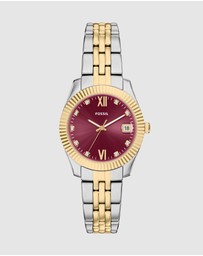 Fossil - Scarlette Two Tone Analogue Watch