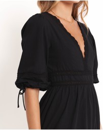 Petal & Pup - Estella Mini Dress - Black