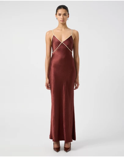 Third Form - Crush Contrast Bind Cami Dress
