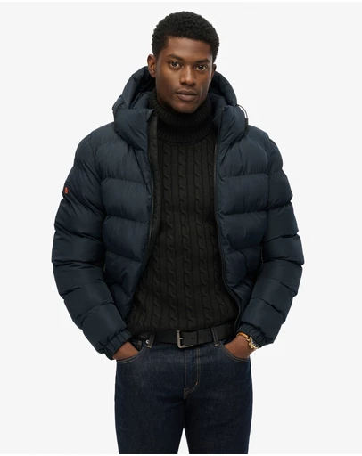 Superdry - Hooded Sports Puffer Jacket