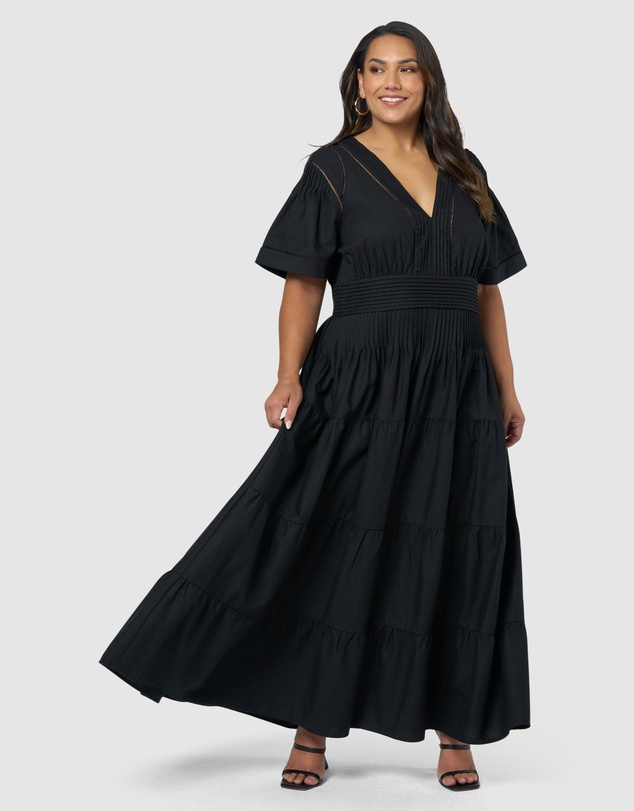 Something 4 Olivia - Abby Linen Maxi Dress