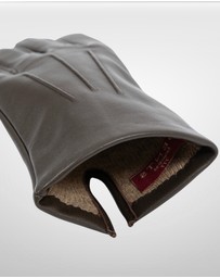 DENTS - Bath Three-Point Cashmere-Lined Leather Gloves