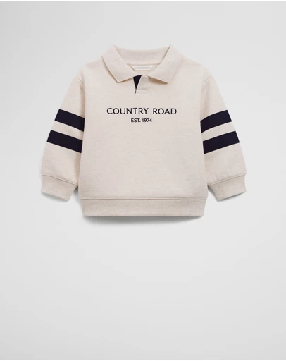 Country Road - Cr Collared Sweat