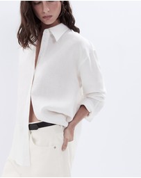 UNISON - The Classic Oversized Linen Shirt