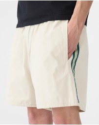 Bassike - Tape Detail Pull On Shorts
