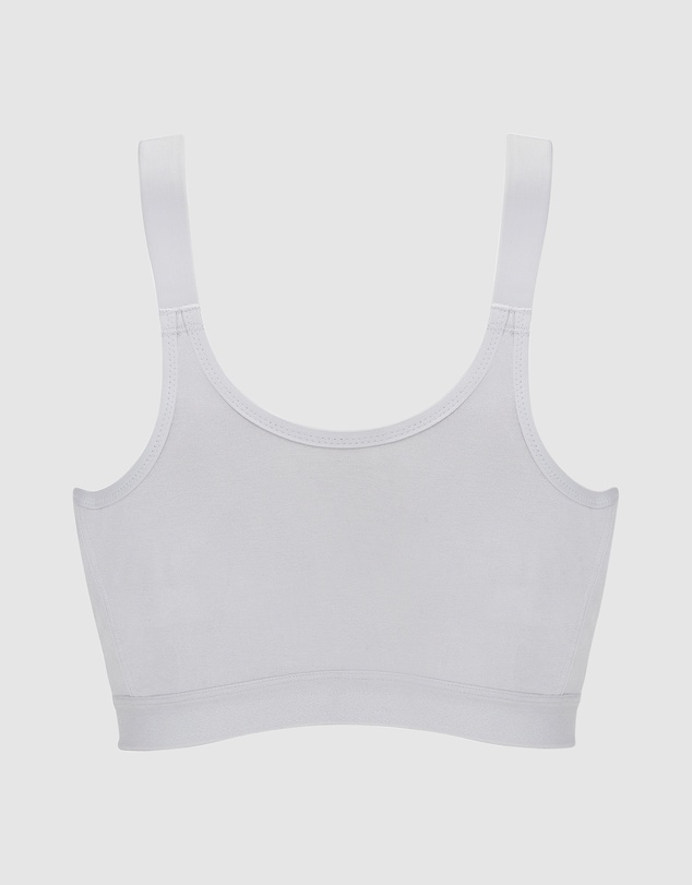Royce Lingerie - Fearne Organic Cotton Wirefree Front Open Bra