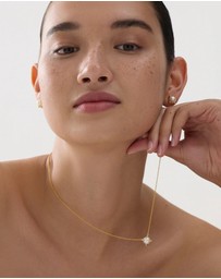 Najo - Moana Yellow Gold Pearl Necklace