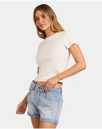 Billabong - Womens Frankie Denim Shorts