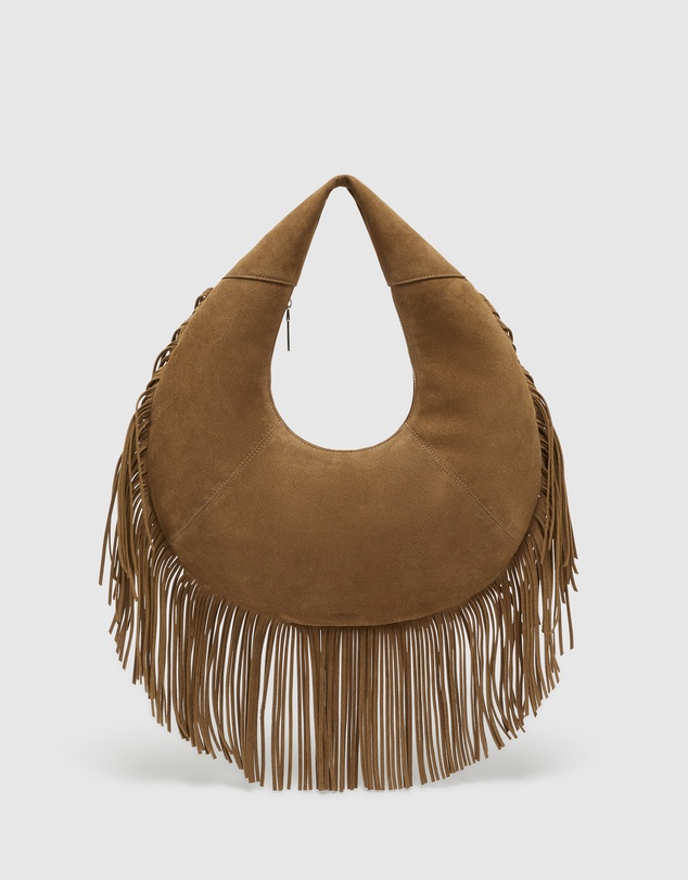 Nakedvice - The Tori Mocha Suede Bag