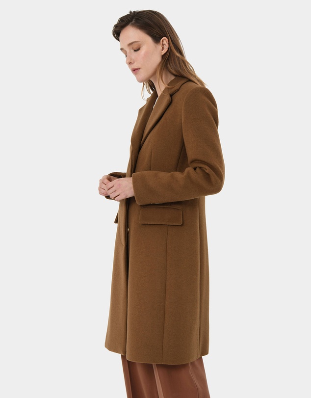 Forcast - Sanvi Chesterfield Wool Coat