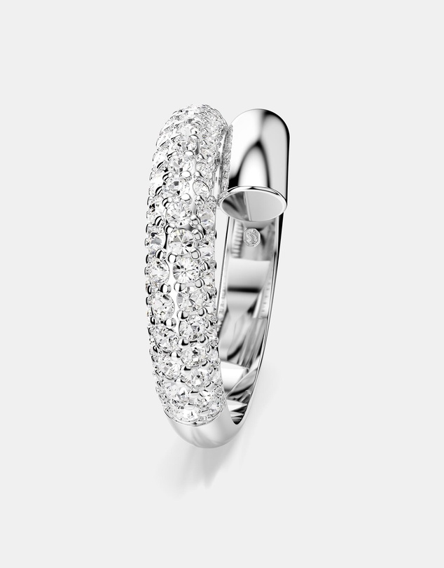Swarovski - Dextera Ring, White, Rhodium-Plated