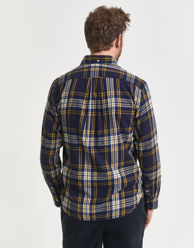 Gant - Regular Fit Windblown Flannel Check Shirt