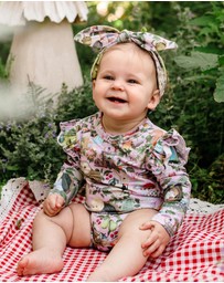 Fleur Harris - 'Faraway Friends' Kindness Bodysuit in Lilac