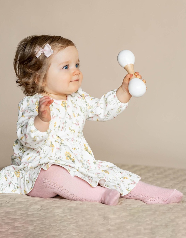 Bebe by Minihaha - Charlie Wattle Organic Overlay Dress - Babies