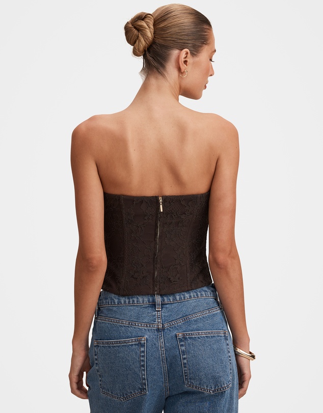Forever New - Lara Lace Corset Top