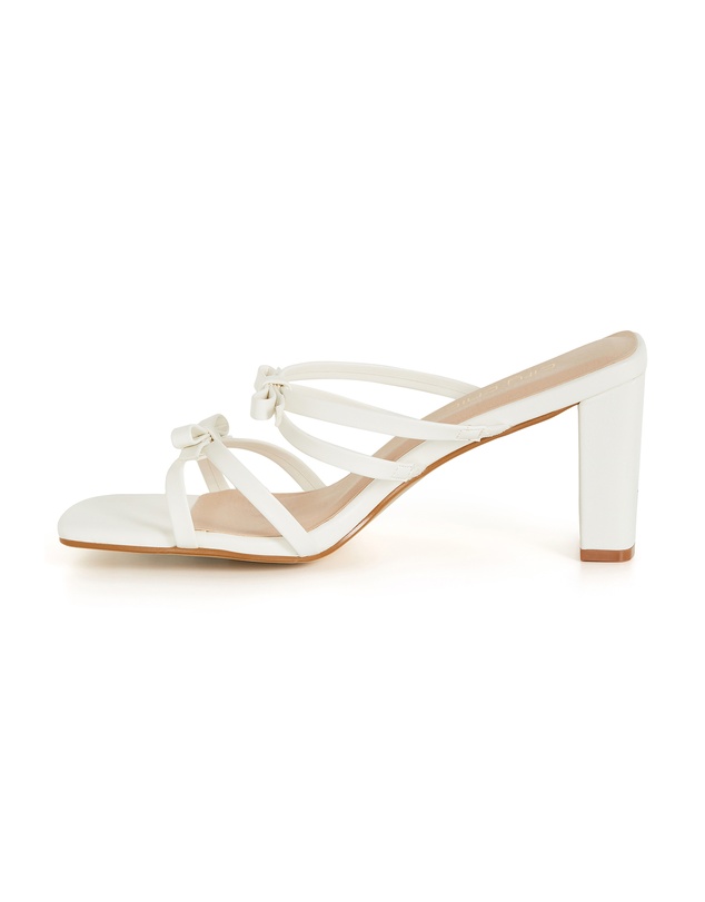City Chic - WIDE FIT Ava Mule