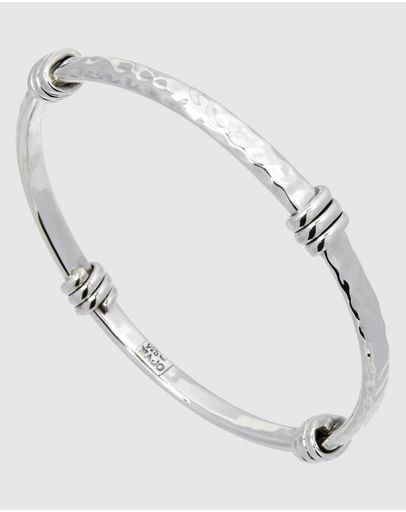 Najo - Silver Amarres Bangle (64mm)