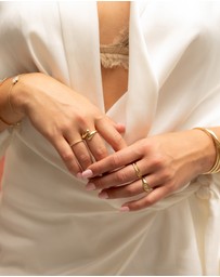 Mestige - Memoir Band - 18K Gold Plated