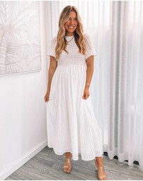 Esther & Co - Iolana Dress - White
