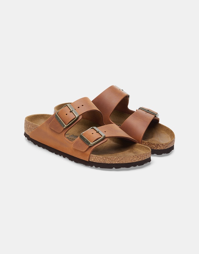 Birkenstock - Arizona Oiled Leather Narrow - Unisex