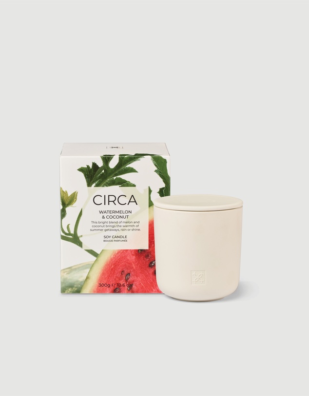 CIRCA - Watermelon & Coconut Soy Candle