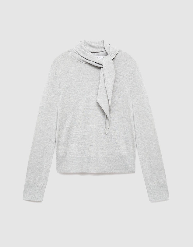 M.N.G - Turtleneck Sweater With Knot
