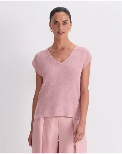 Sportscraft - Luisa V Neck Knit Top