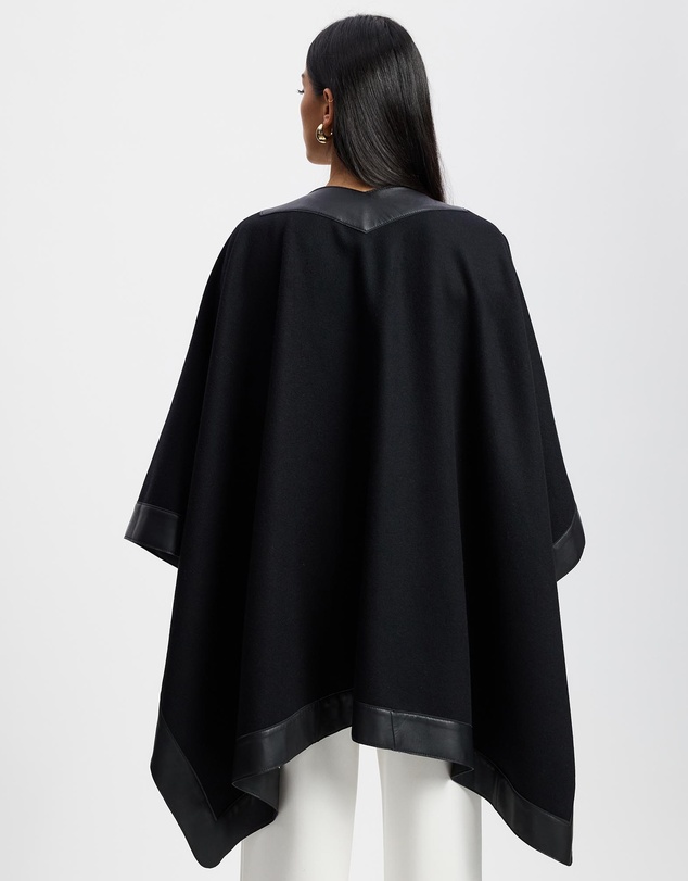 West 14th - Lexington Wool and Leather Cape