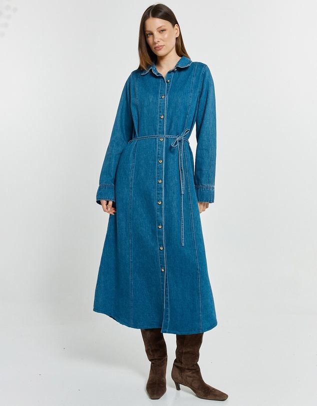 Betty Basics - Nico Denim Dress