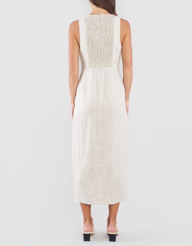 Amelius - Imari Linen Midi Dress
