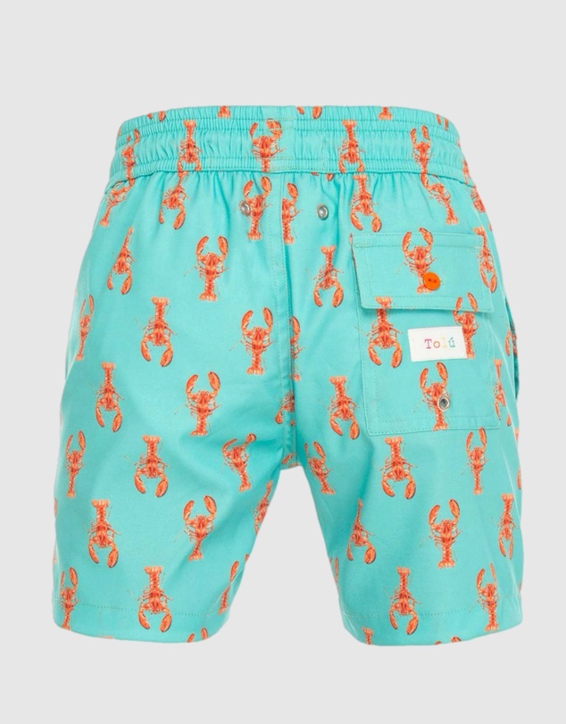 Tolu Australia - Boys Swim Shorts With Fun Lobsters