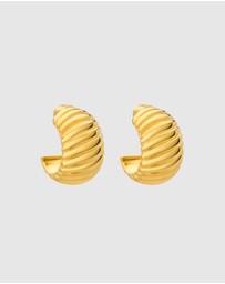 Reh Studios - Avery Hoops - Gold
