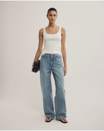 Witchery - Fine Scoop Neck Tank Top