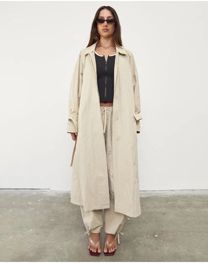 Pinky & Kamal - Sport Trench Coat