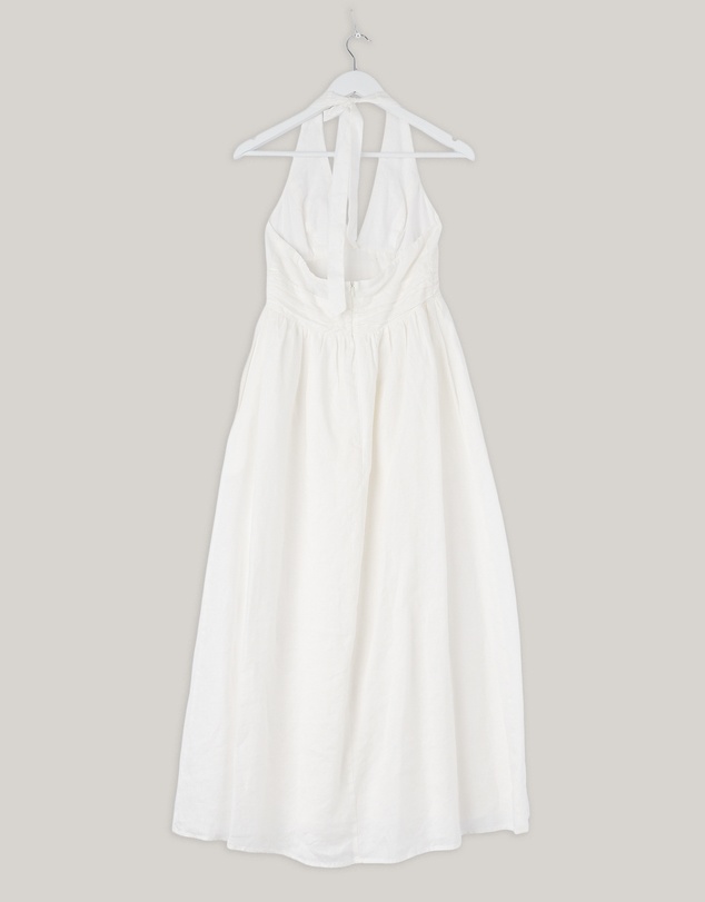 Revibe - Repaired Minima Esenciales Thalia Halter Midi Dress - AU 10