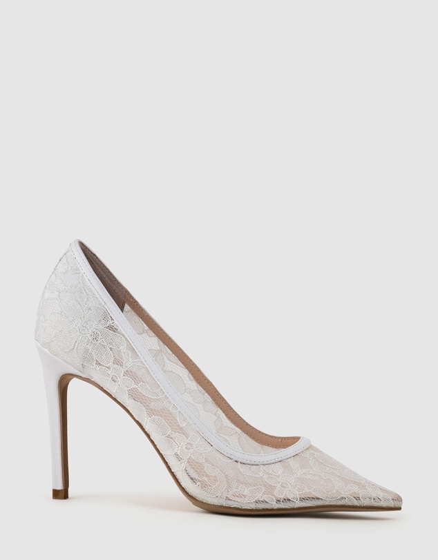 Edward Meller - AILEEN100 Lace Stiletto Pump