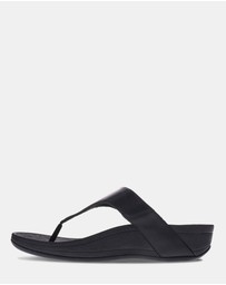 Mia Vita - Faith Toe Post Sandal - Black