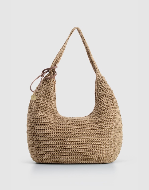 Laura Jones - Rayon Crochet Shoulder Bag