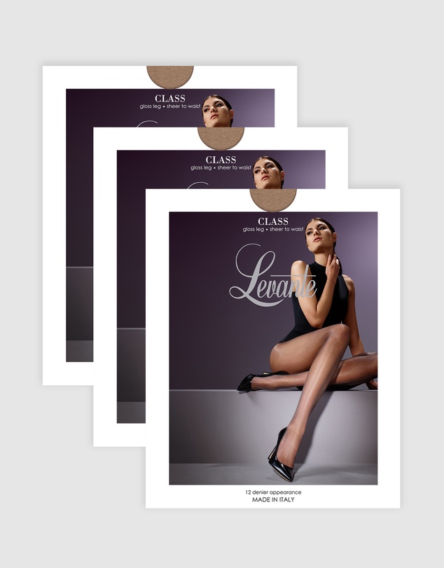 Levante - 3 Pack Class Sheer To Waist