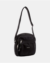 Pierre Cardin - Pierre Cardin Nylon Anti-Theft Cross Body Bag
