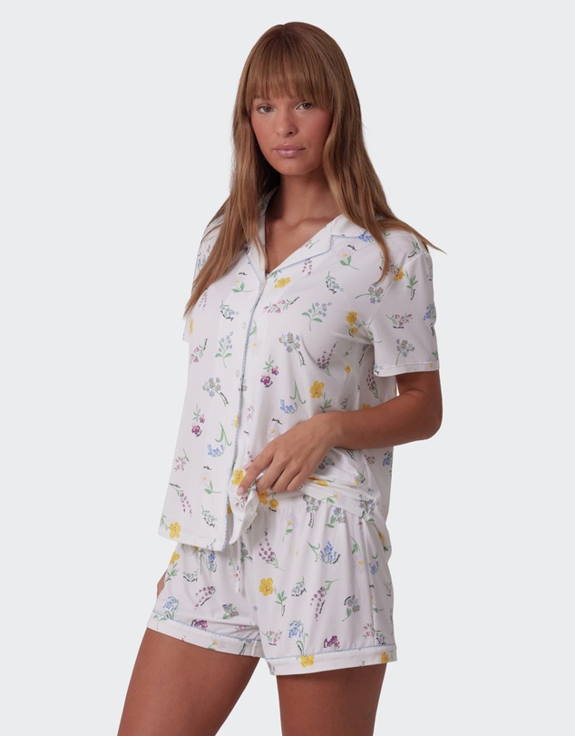 Bras N Things - Pressed Petals Short Sleeve - Print Floral