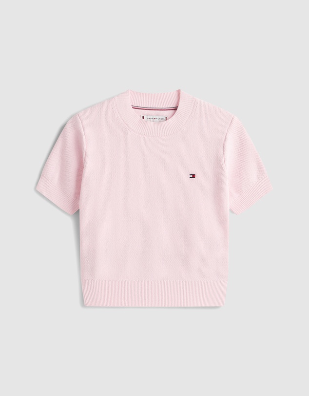 Tommy Hilfiger - Short Sleeve Chenille Sweater - Kids