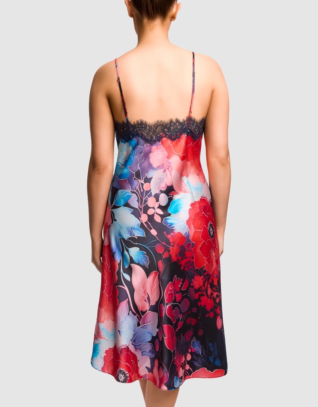 Sainted Sisters - Scarlett Silk Long Chemise