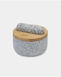 Joseph Joseph - Dash™ Pestle & Mortar with Bamboo Lid