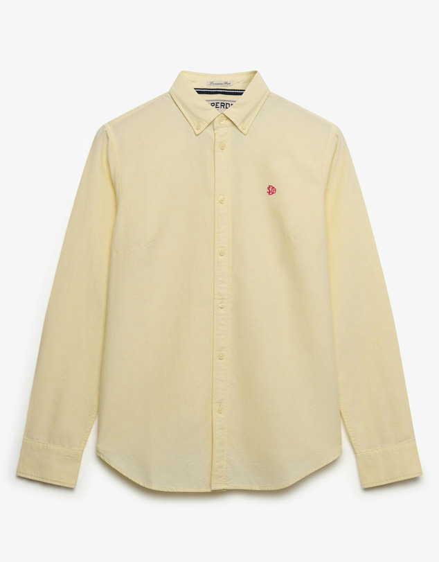 Superdry - Slim Oxford Button Down Long Sleeve Shirt