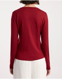 David Lawrence - Lorelai LS Babywool Top