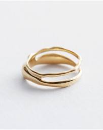 & Other Stories - Sculpted Double-Wrap Ring