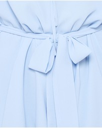Petal & Pup - Brianna Long Sleeve Playsuit - Blue